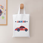 Personalised Boy's Fabric Party Bag