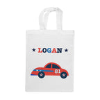 Personalised Boy's Fabric Party Bag