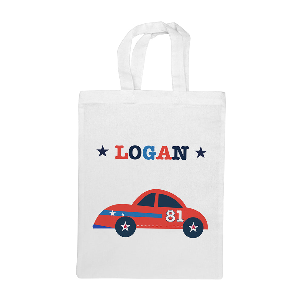 Personalised Boy's Fabric Party Bag