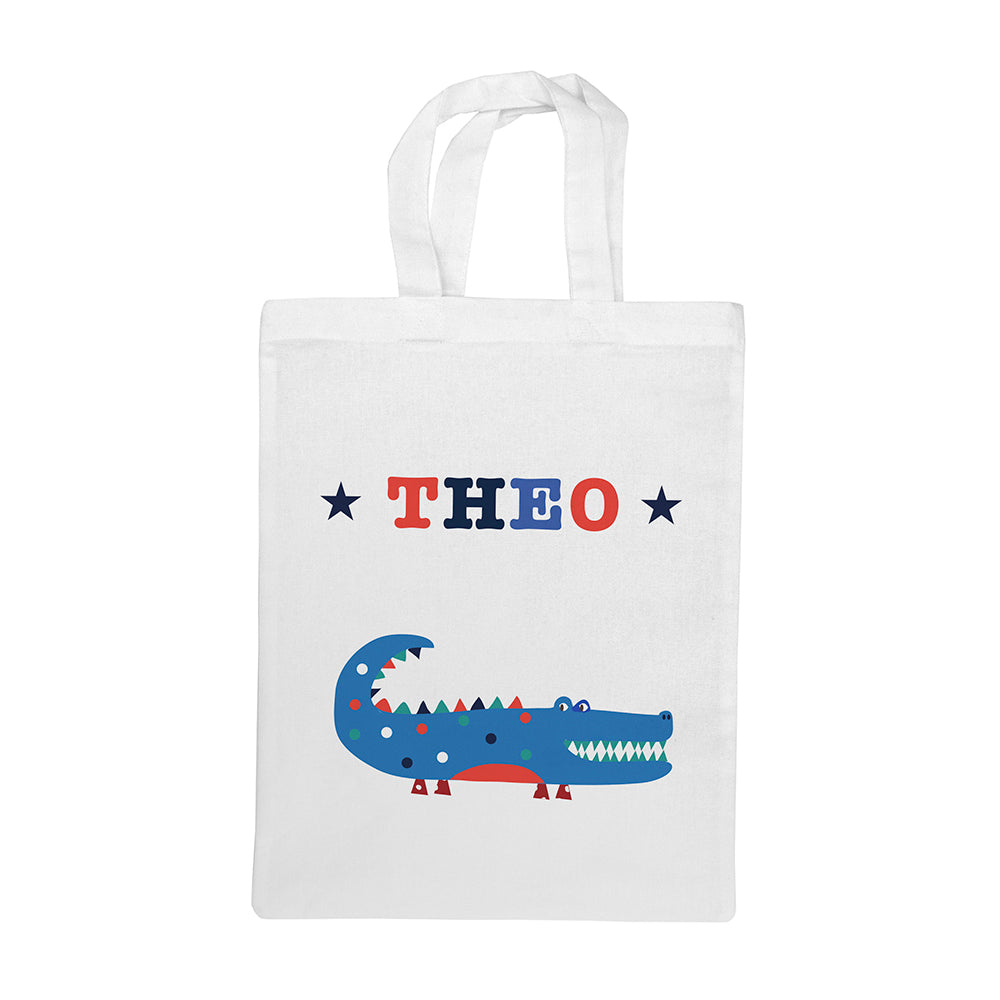 Personalised Boy's Fabric Party Bag
