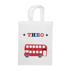 Personalised Boy's Fabric Party Bag
