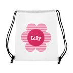 Personalised Flower Waterproof Swim Bag