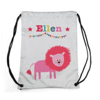 Personalised Silver Circus Waterproof Swim Bag