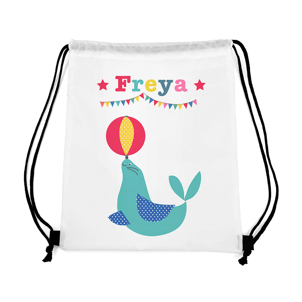 Personalised Circus Waterproof Swim Bag