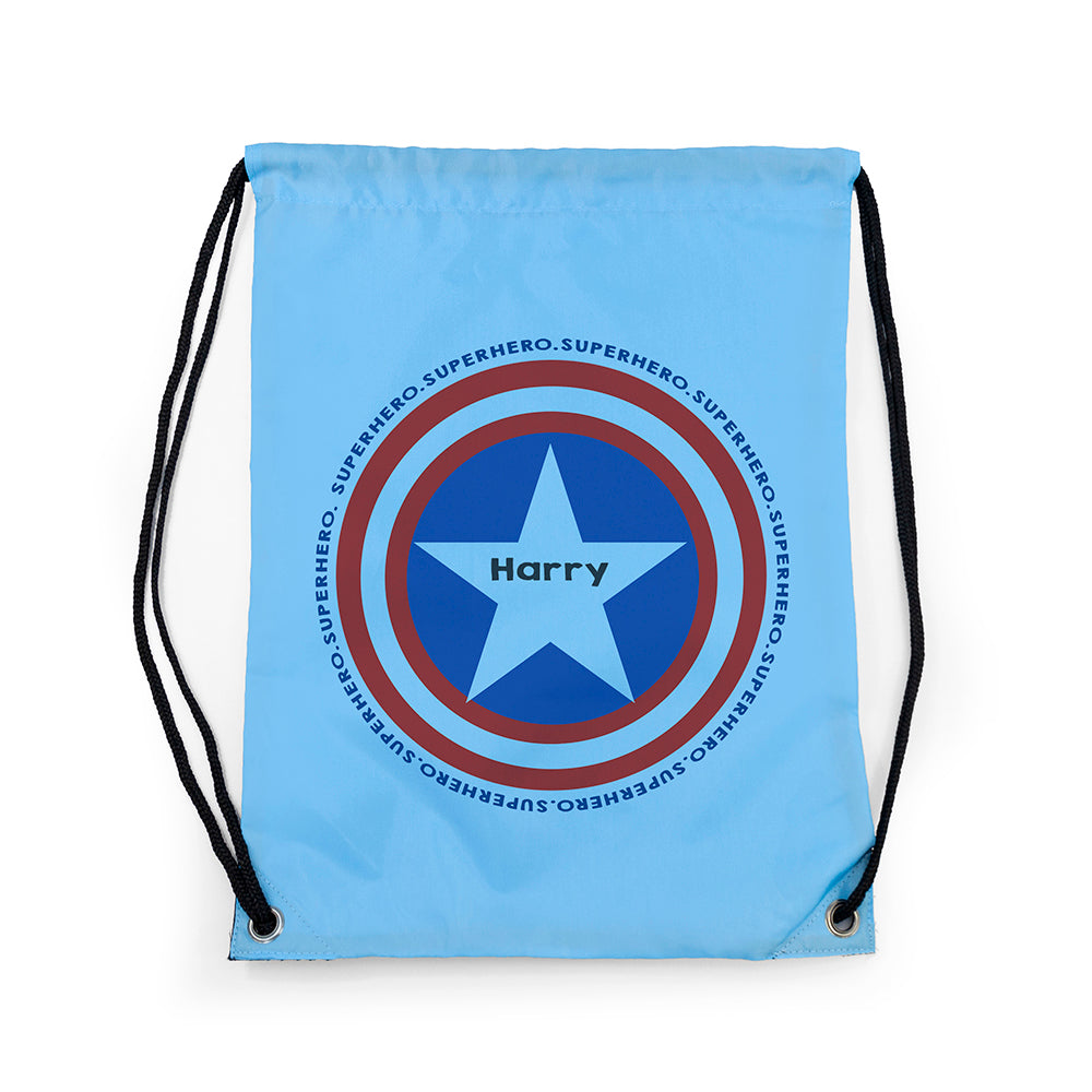 Personalised Superhero Waterproof Swim Bag