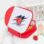 Personalised Superhero Red Lunch Bag