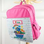 Personalised Kid's Noah's Ark Mini Rucksack