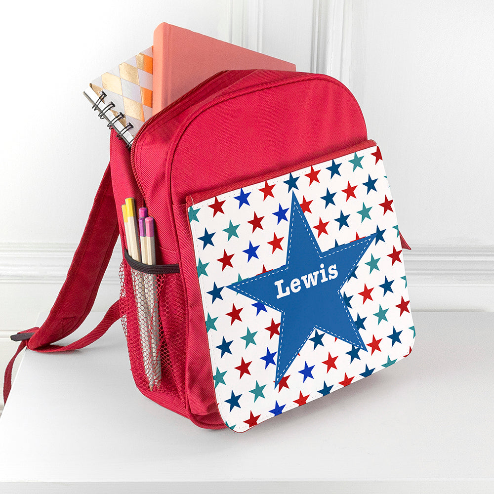Personalised Stars Rucksack