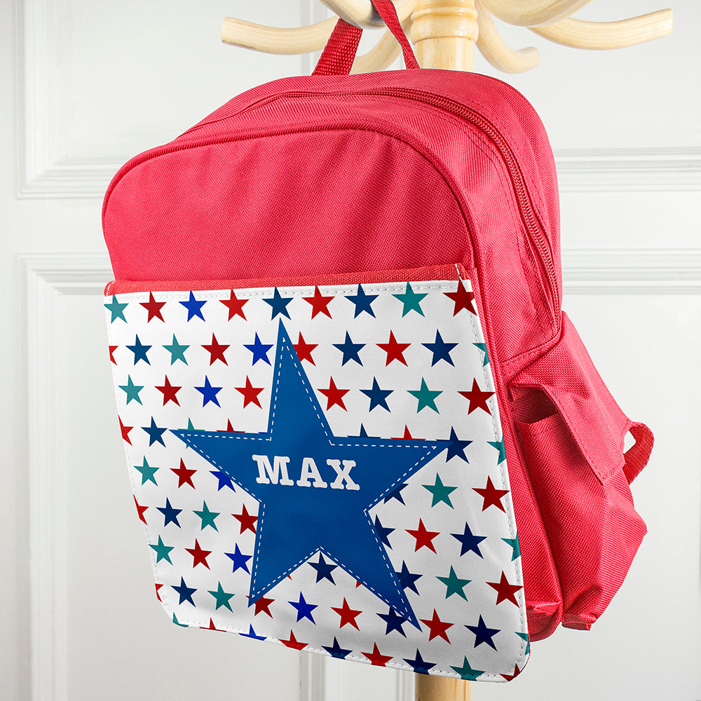Personalised Stars Rucksack