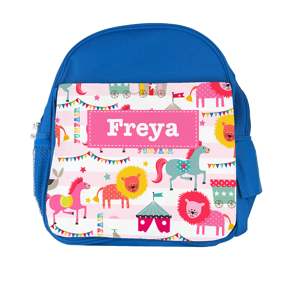 Personalised Circus Rucksack