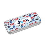 Personalised Boy's Metal Pencil Case Tin