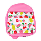 Personalised Fruit Patterned Rucksack