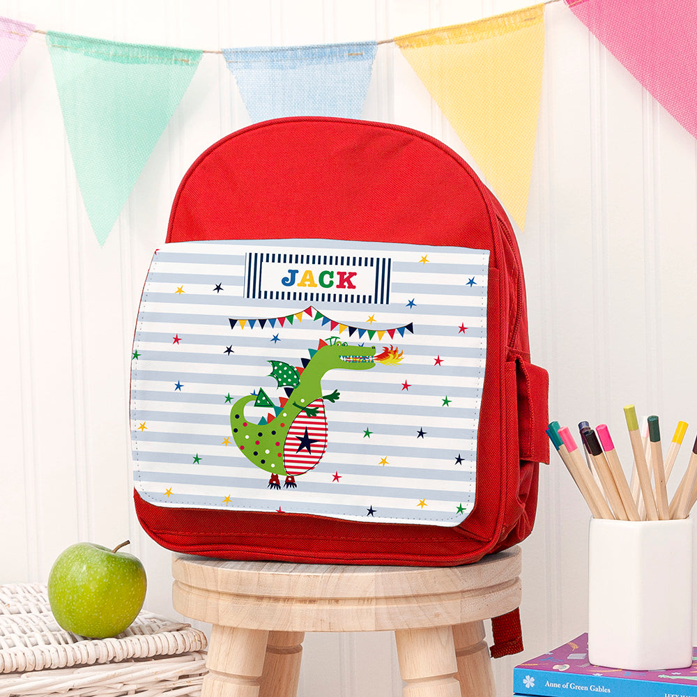 Personalised Children's Dragon Rucksack