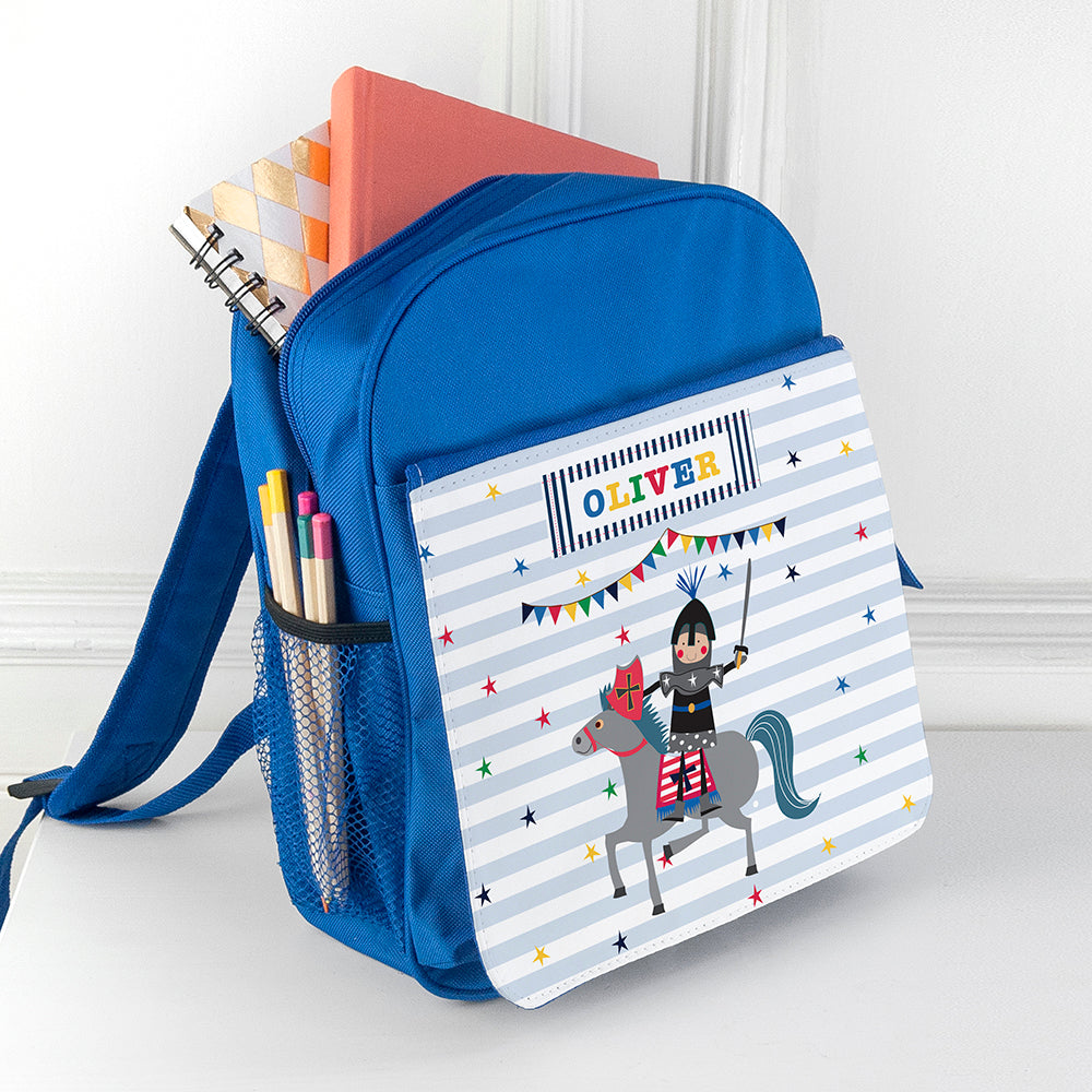 Personalised Children's Noble Knight Rucksack