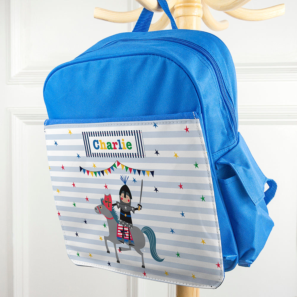 Personalised Children's Noble Knight Rucksack