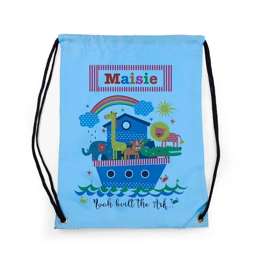 Personalised Children's Noah's Ark Waterproof Swim Bag