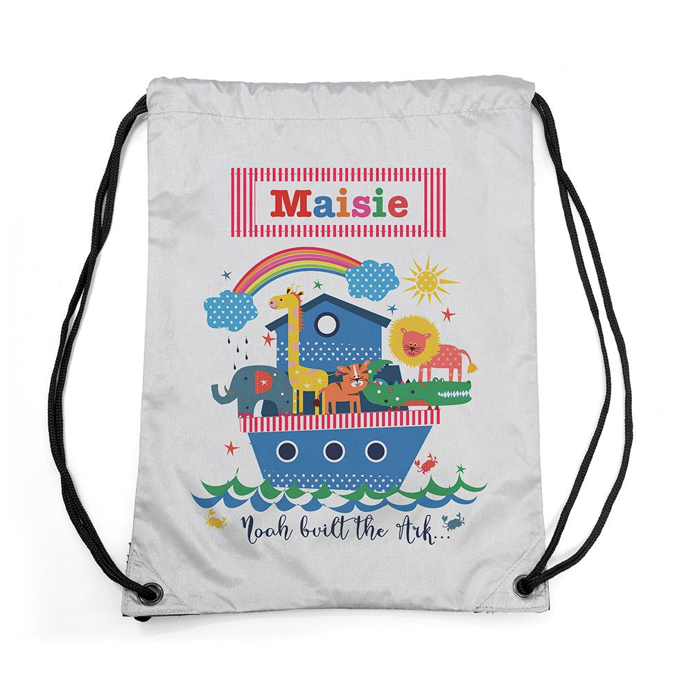 Personalised Children's Noah's Ark Waterproof Swim Bag