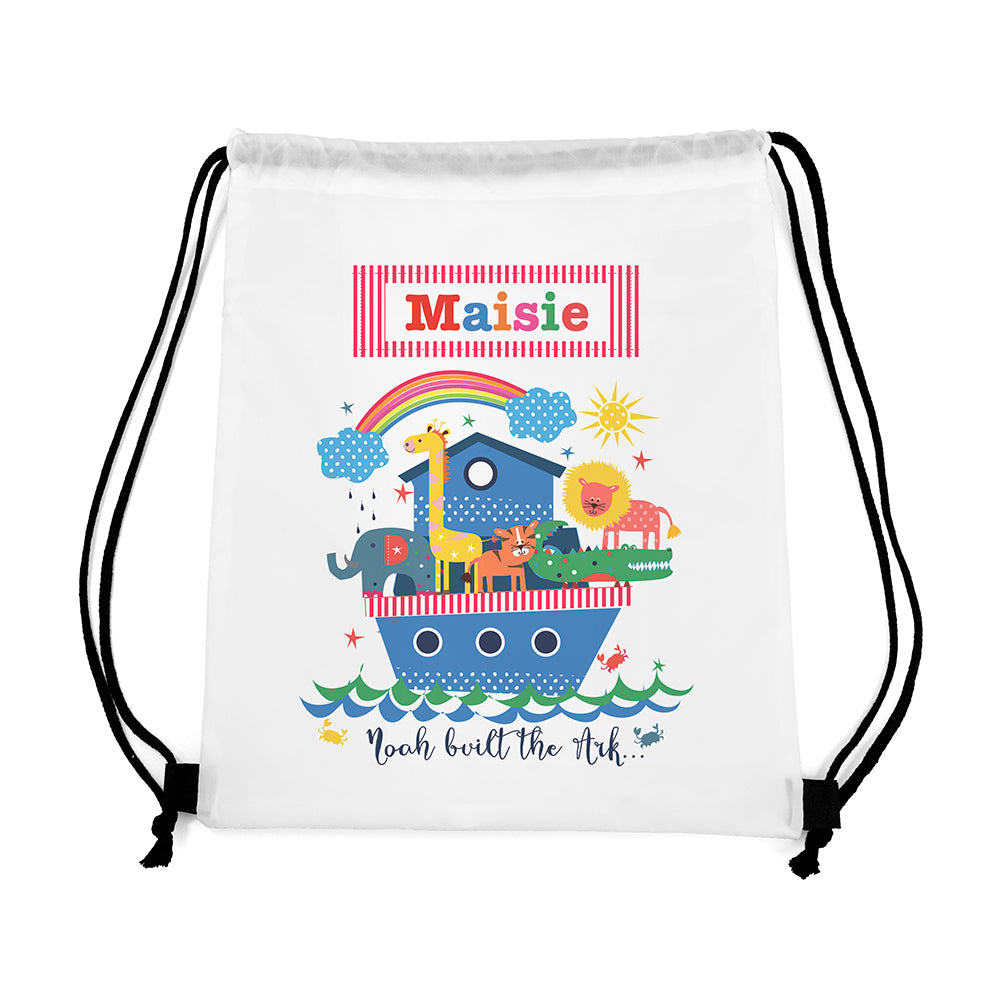 Personalised Children's Noah's Ark Waterproof Swim Bag