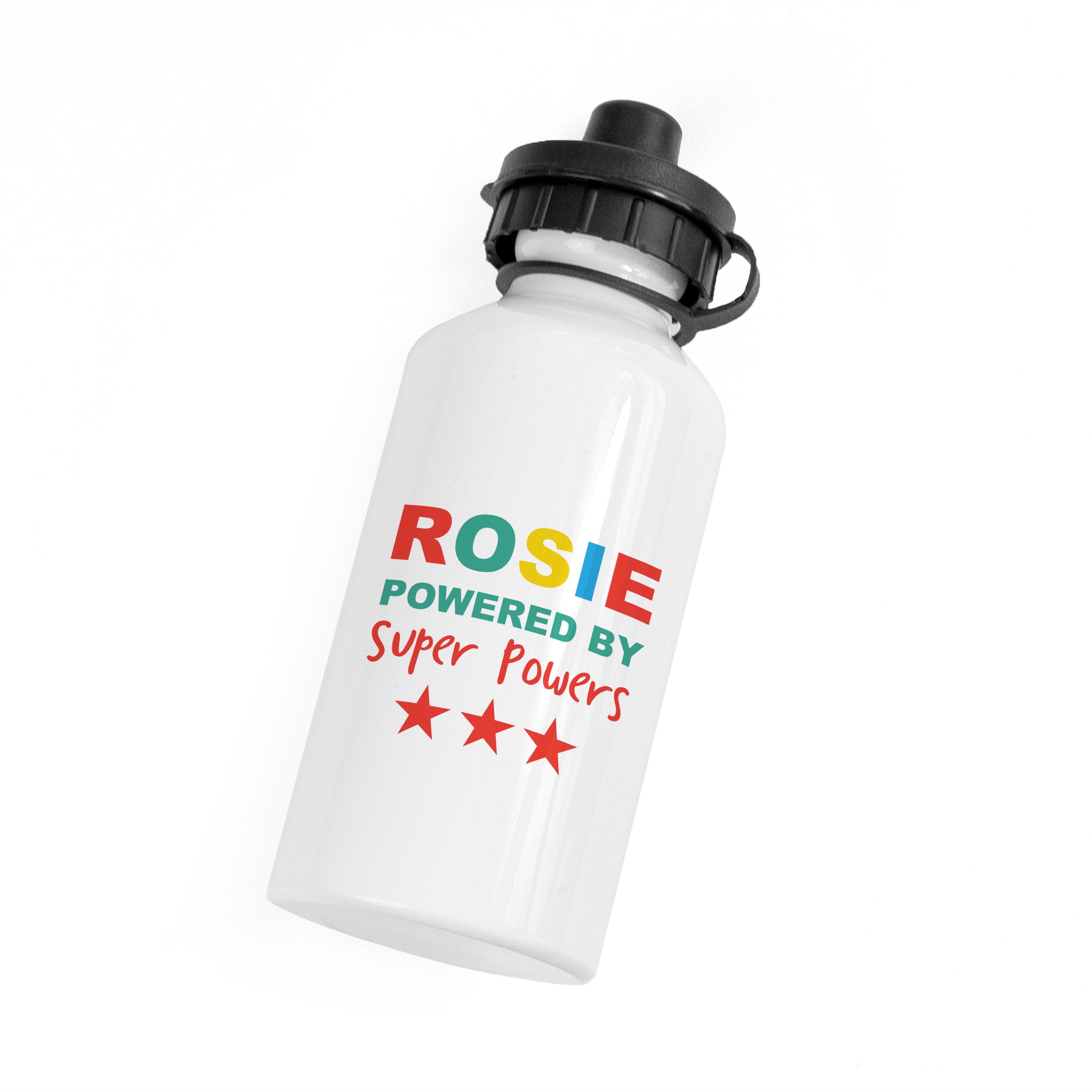 Personalised Child's Powered By Water Bottle