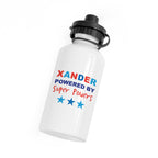 Personalised Child's Powered By Water Bottle