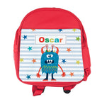 Personalised Boy's Little Monster Rucksack