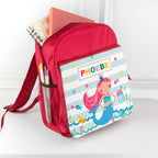Personalised Girl's Mermaid Rucksack