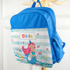 Personalised Girl's Mermaid Rucksack