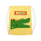 Personalised Crocodile PE Kit Bag