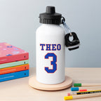 Personalised Shirt Number Water Bottle
