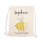 Personalised Kid's Buzzing Bee Nursery Bag