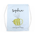 Personalised Kid's Buzzing Bee Nursery Bag