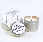 Personalised Couple's Arrows Scented Soy Candle