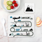 Personalised Kid's Adventure Placemat Set