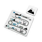 Personalised Kid's Adventure Placemat Set