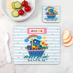 Personalised Child's Noah's Ark Placemat Set