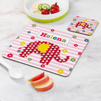 Personalised Girl's Placemat Set