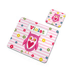 Personalised Girl's Placemat Set