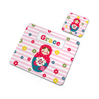 Personalised Girl's Placemat Set