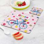 Personalised Girl's Placemat Set