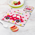 Personalised Girl's Placemat Set