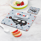 Personalised Boy's Placemat Set