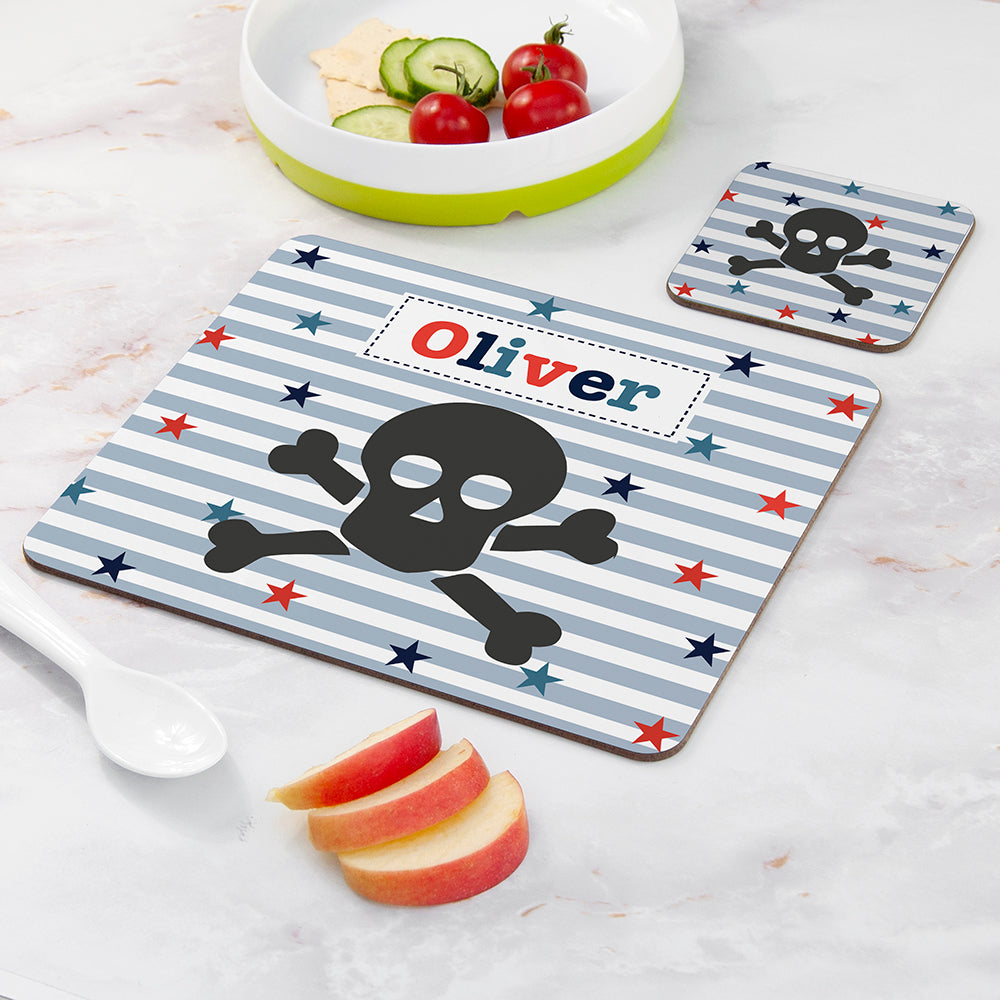 Personalised Boy's Placemat Set