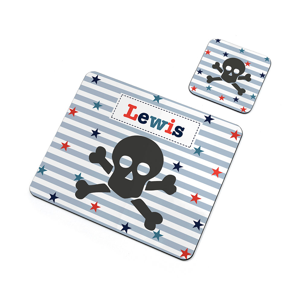 Personalised Boy's Placemat Set