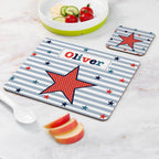 Personalised Boy's Placemat Set