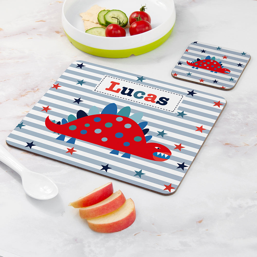 Personalised Boy's Placemat Set