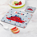 Personalised Boy's Placemat Set