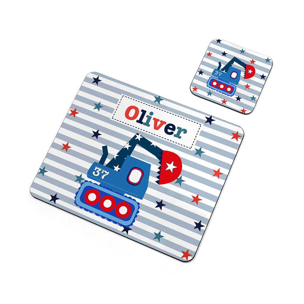 Personalised Boy's Placemat Set