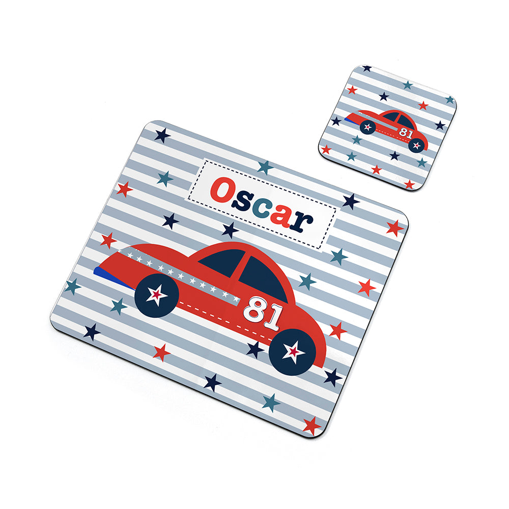 Personalised Boy's Placemat Set