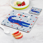 Personalised Boy's Placemat Set