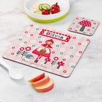 Personalised Children's Little Red Riding Hood Placemat Set